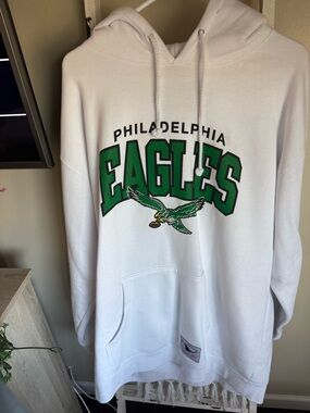 Philadelphia Eagles Mitchell and Bess White Hoodie